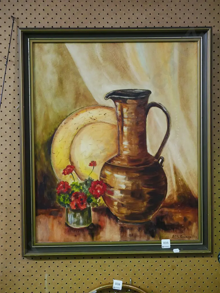 framed Hilda Rivers still life Image 1++