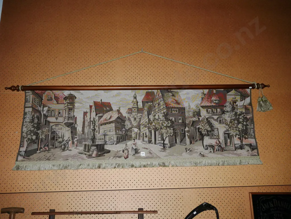 wall tapestry - village square Image 1++