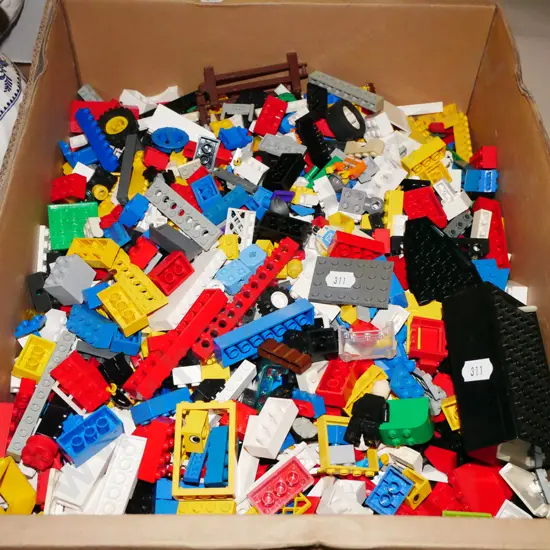 box of Lego