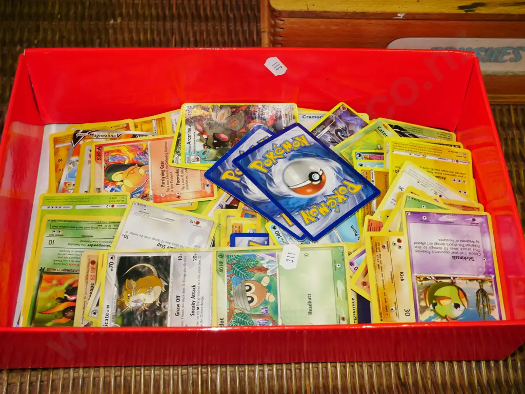 box of Pokemon cards Image 1++