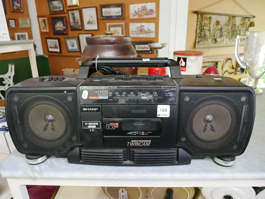 Sharp radio cassette player Image 1++