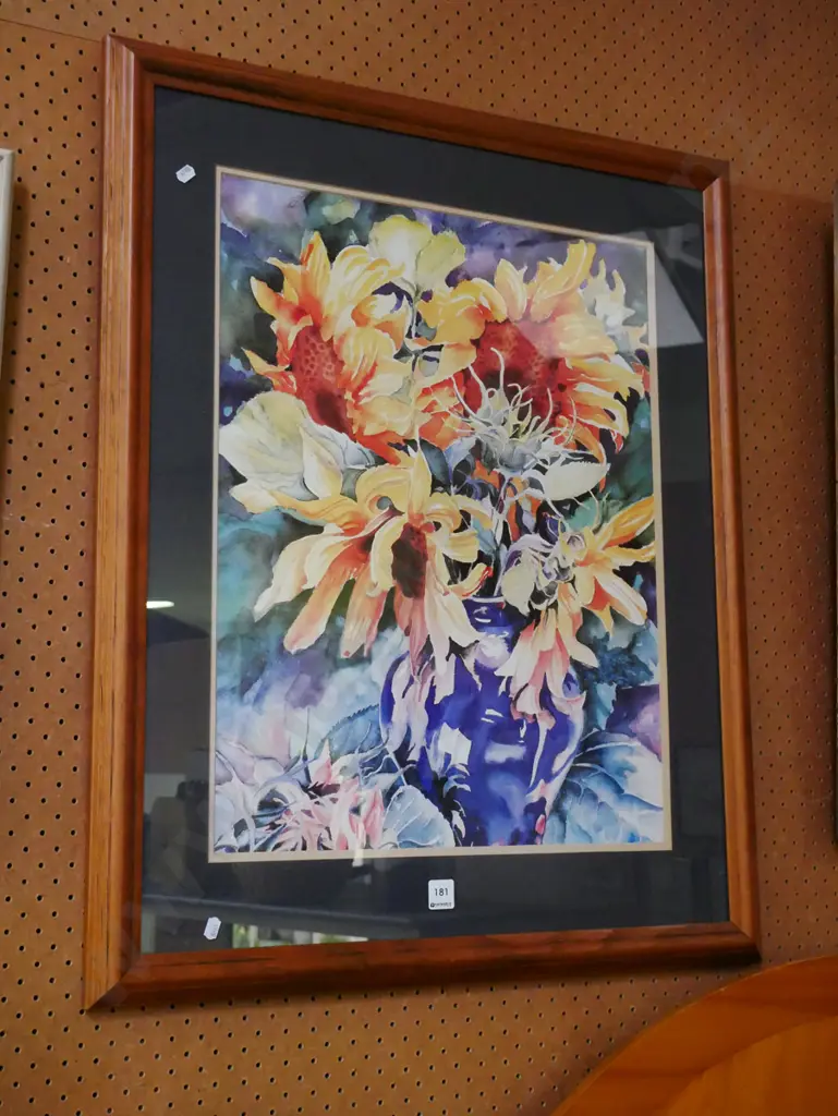 framed print - sunflowers Image 1++