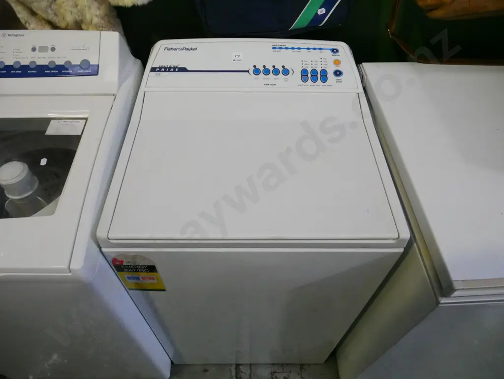 F&P Smartdrive top loader washing machine Image 1++