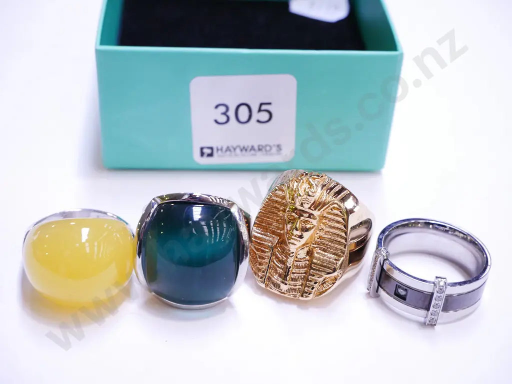 4x dress rings Image 1++