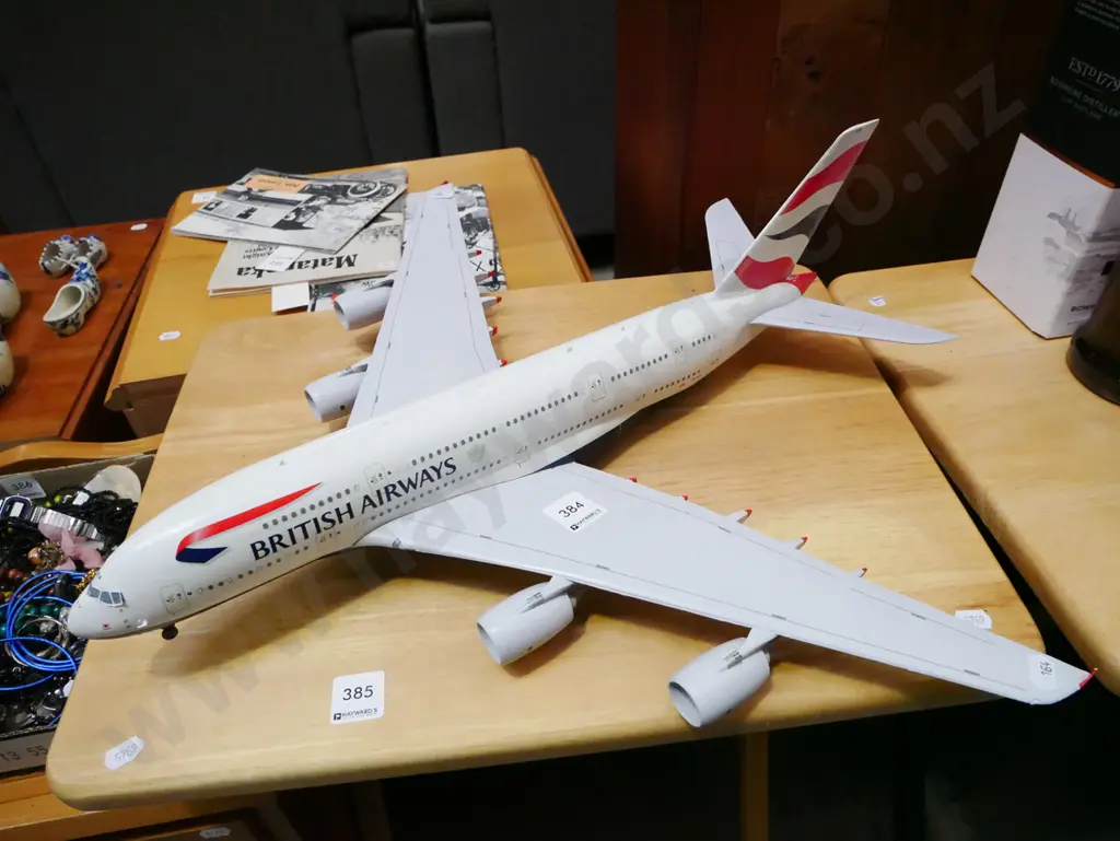 scale model of British Airways aircraft L-500 Image 1++