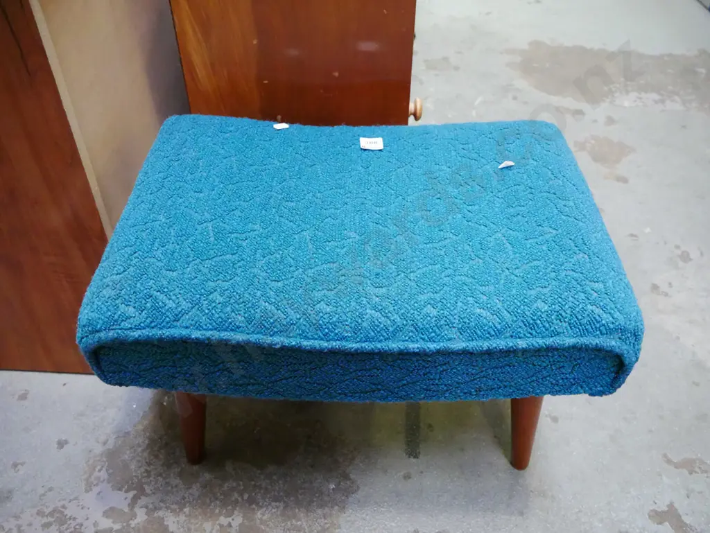 blue footstool Image 1++