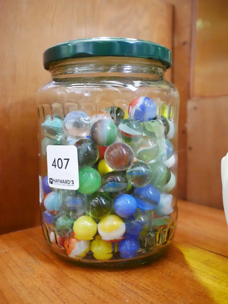 jar of marbles Image 1++