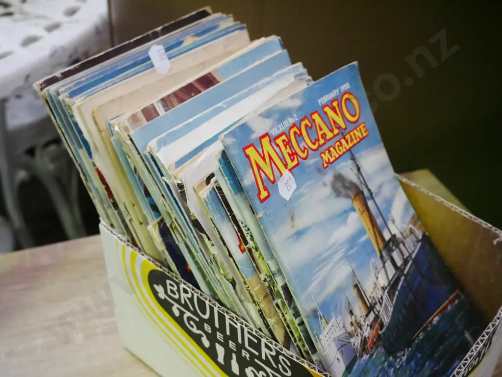 box; Meccano magazines Image 1++