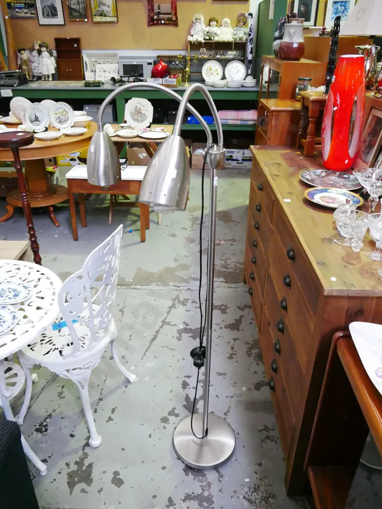 twin bulb adjustable standard lamp Image 1++