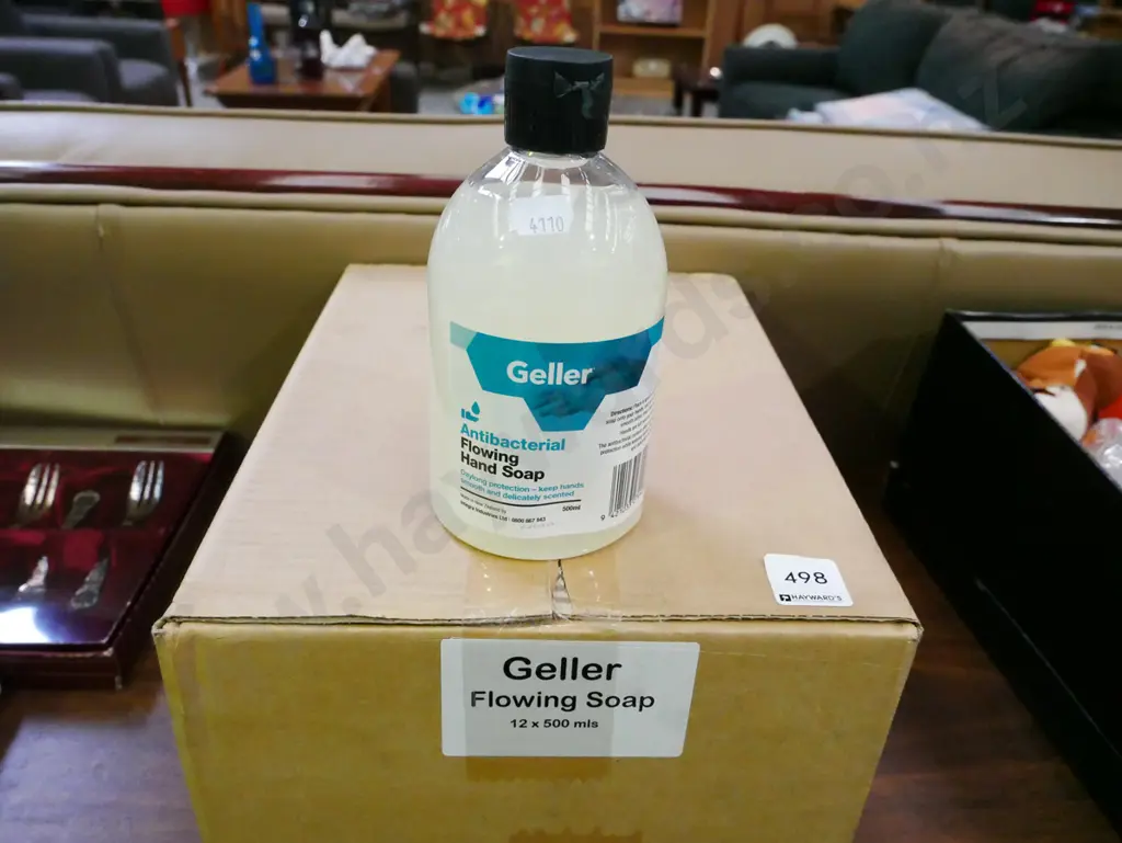 box; Geller antibacterial hand soap Image 1++