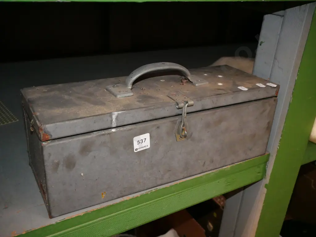 homemade metal tool box Image 1++