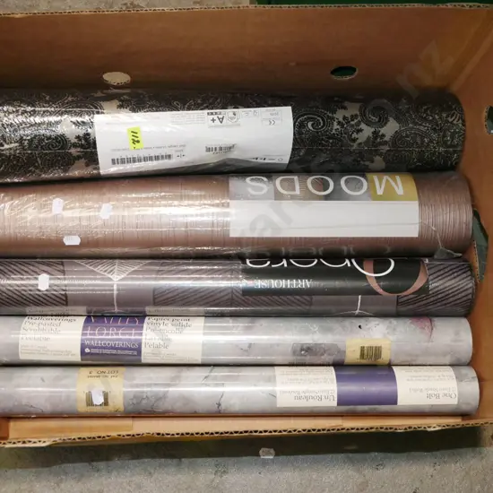 box of newspapers