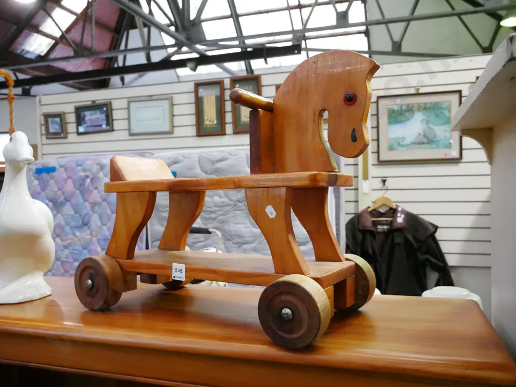 small child's ride along horse Image 1++