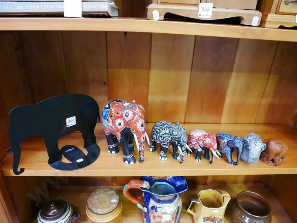 shelf of elephants   Image 1++