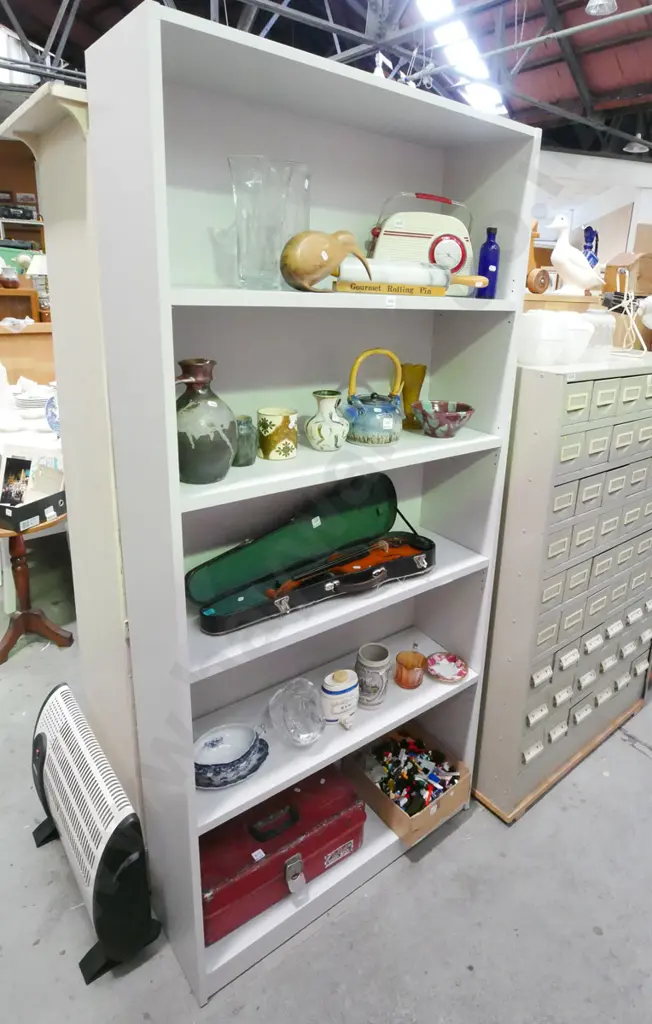 mdf melteca bookcase H-2000 W-900 D-300 Image 1++
