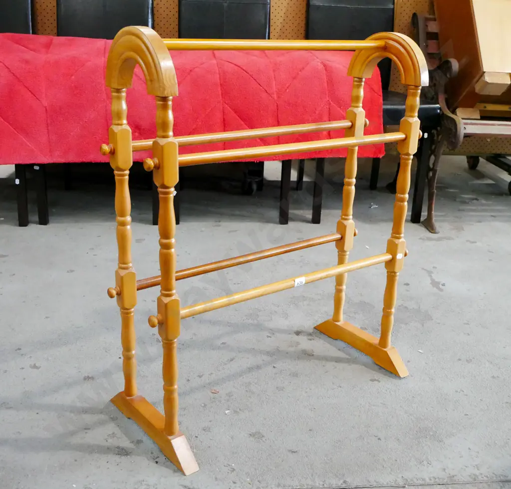 wooden towel rail Image 1++