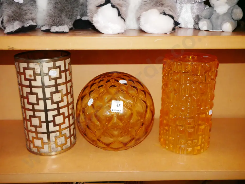 3x retro light shades Image 1++