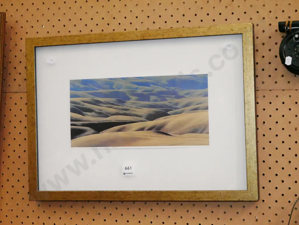 small framed Grahame Sydney -poster print Image 1++