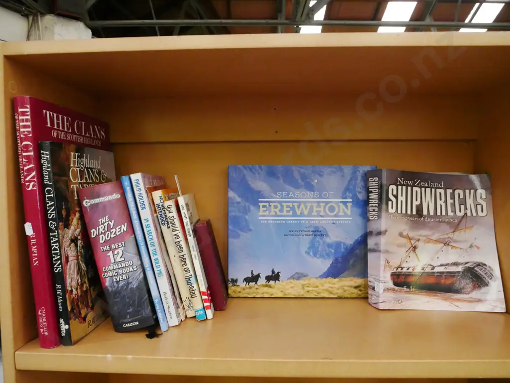 shelf of books Image 1++