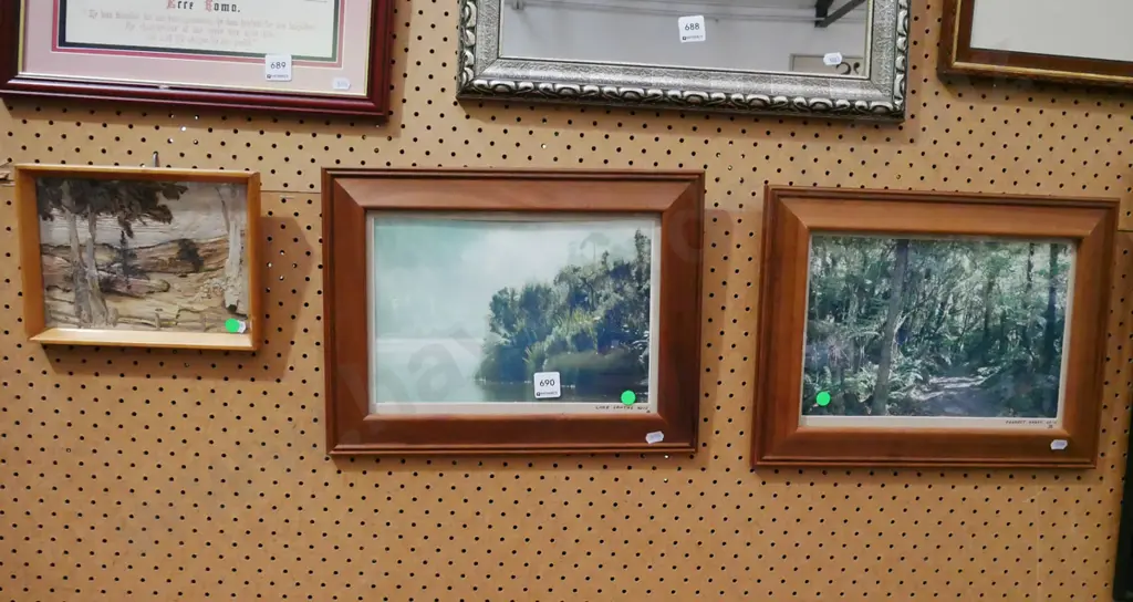 2x framed nature photographs Image 1++