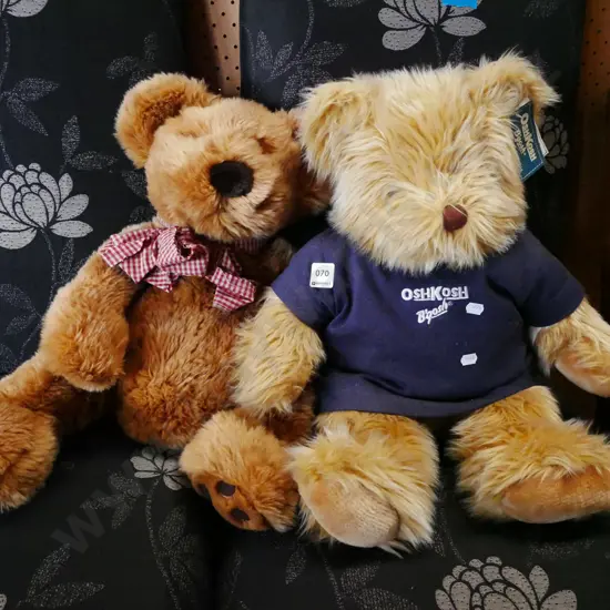 2x teddy bears