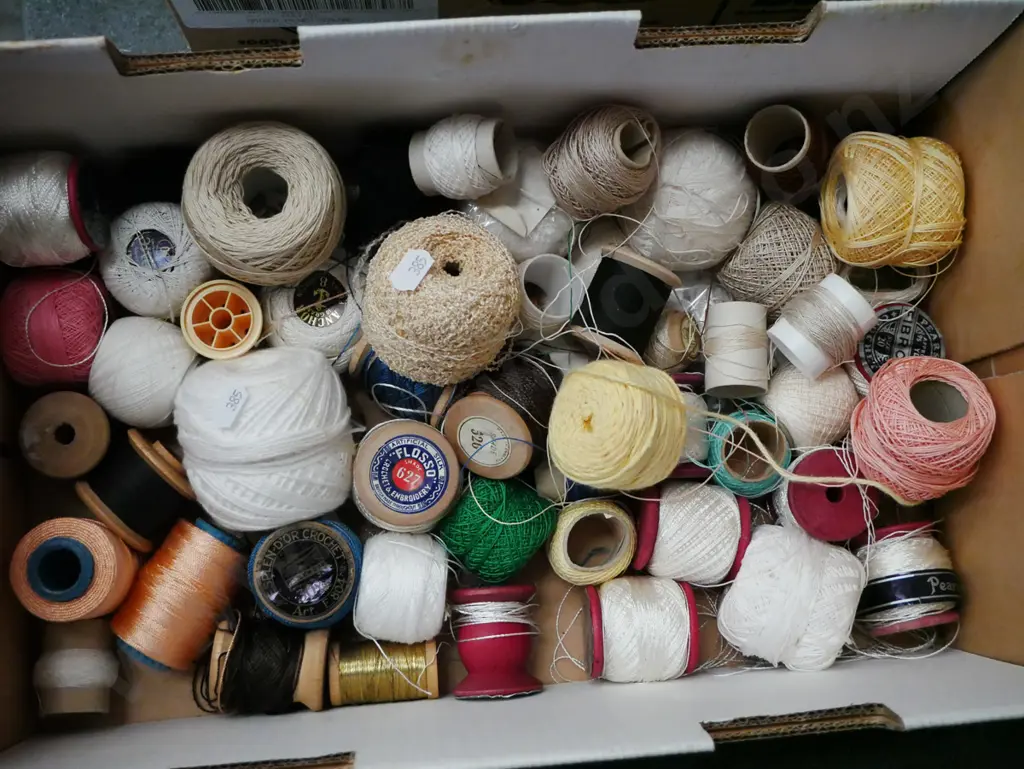 box; sewing and needlework threads Image 1++