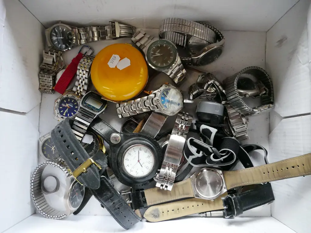box of wristwatches Image 1++