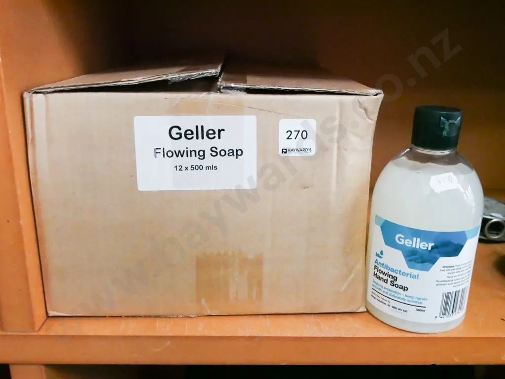 box; Geller antibacterial hand soap Image 1++