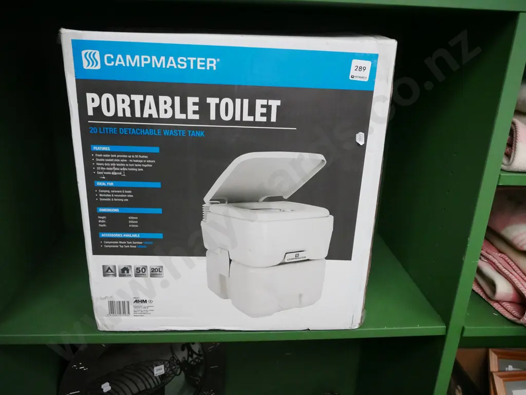 Camp Master portable toilet  Image 1++