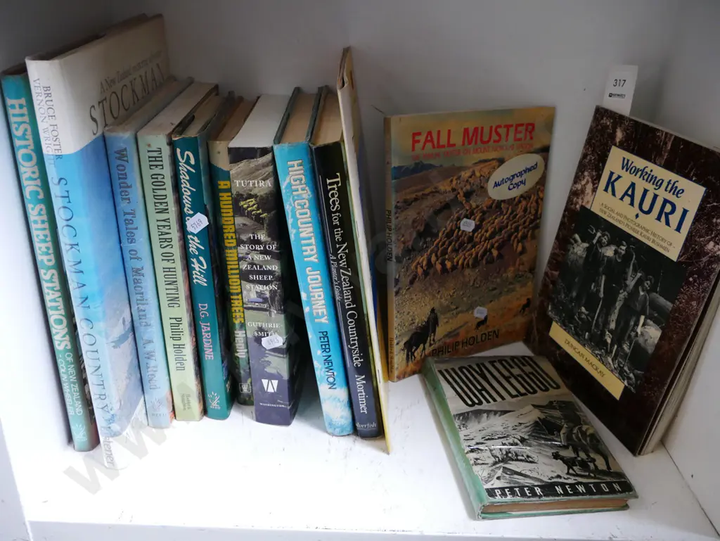 shelf; NZ books Image 1++