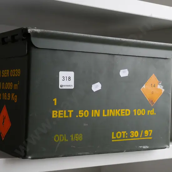 ammunition tin