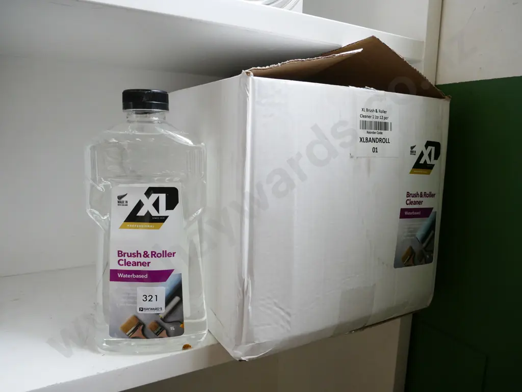 12 bottles of water based brush and roller cleaner Image 1++