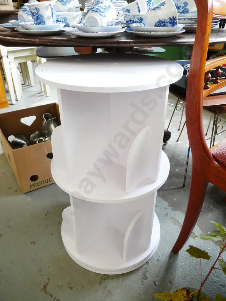 mdf melteca circular bookcase H-660 Diam-400 Image 1++