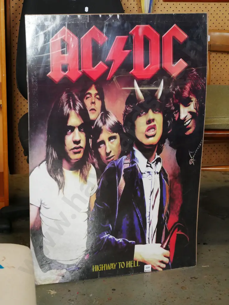 unframed AC/DC Highway To Hell poster Image 1++