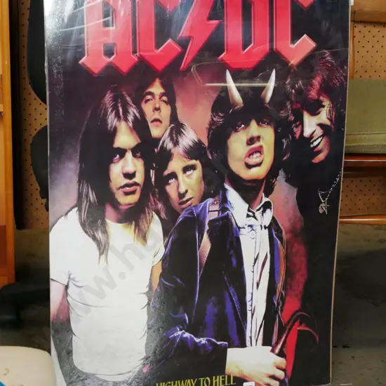 unframed AC/DC Highway To Hell poster