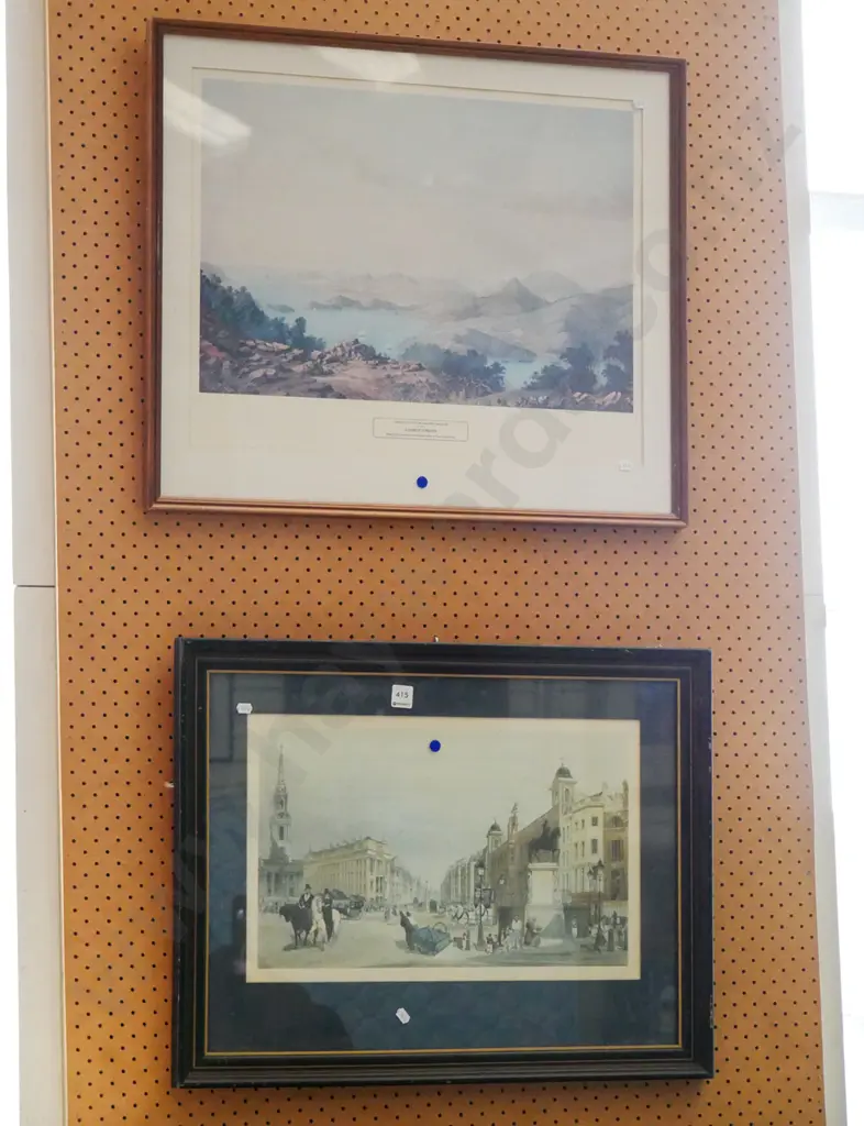 2x framed historic prints  Image 1++