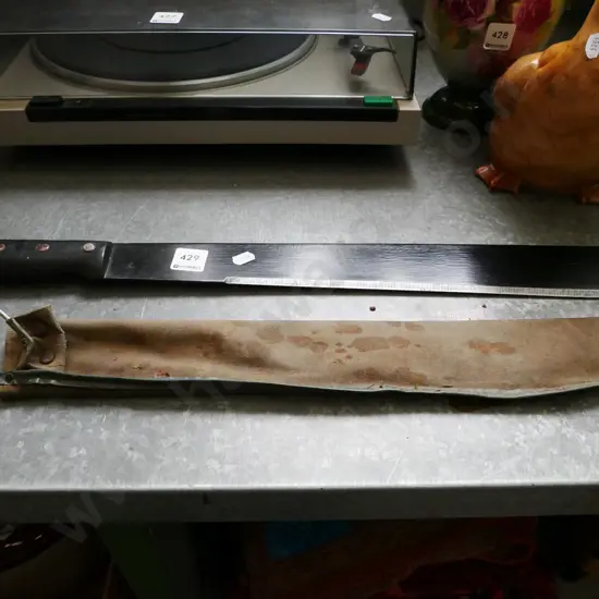 machete, sheaf