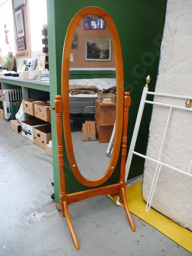 free standing cheval dressing mirror Image 1++