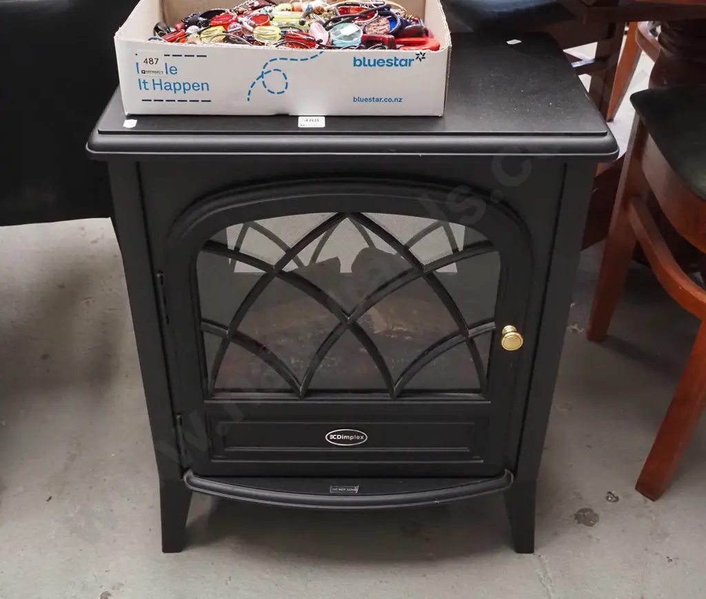 Dimplex faux log electric fire H-600 W-510 D-350 Image 1++
