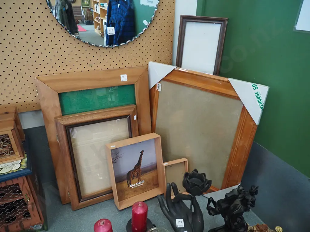wooden picture frames, display cases Image 1++