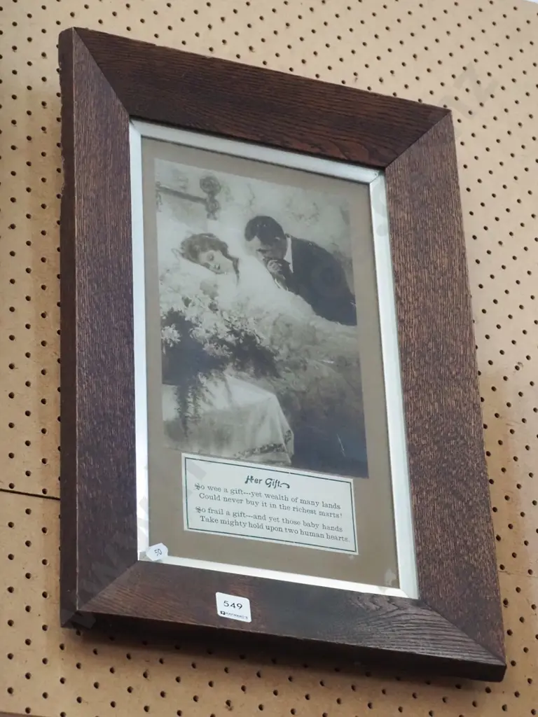 oak framed print - family Image 1++