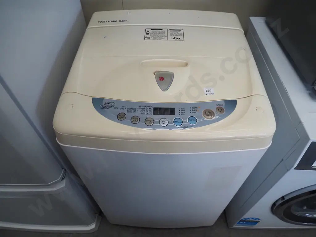 LG Fuzzi Logic 5.5kg top load washing machine Image 1++