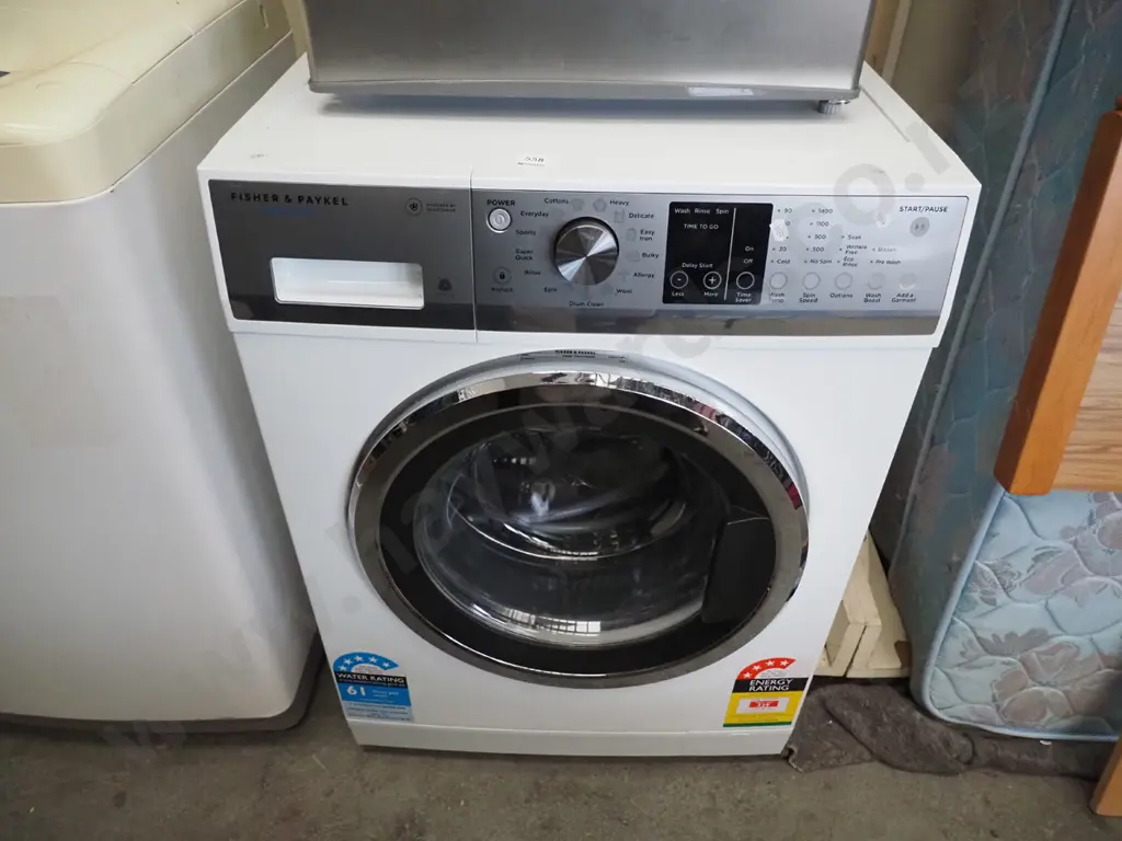 F&P Fabric Smart front loader washing machine Image 1++