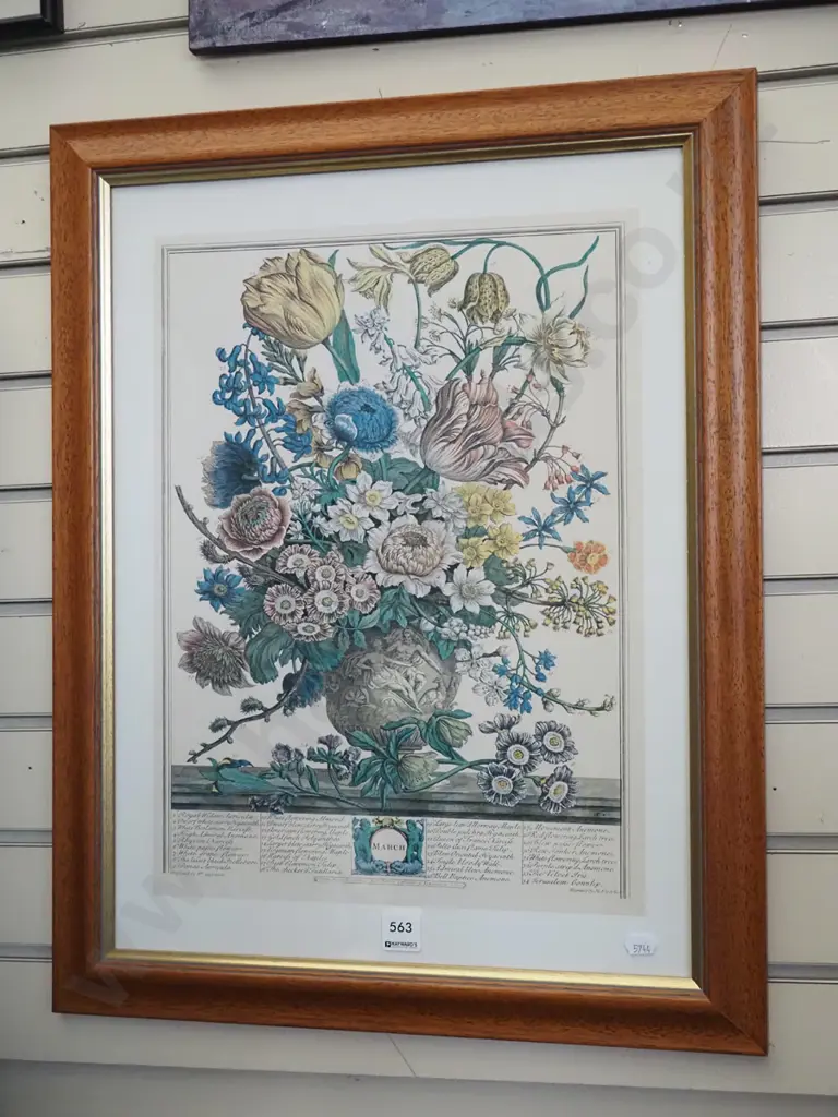 framed print - still life flowers Image 1++