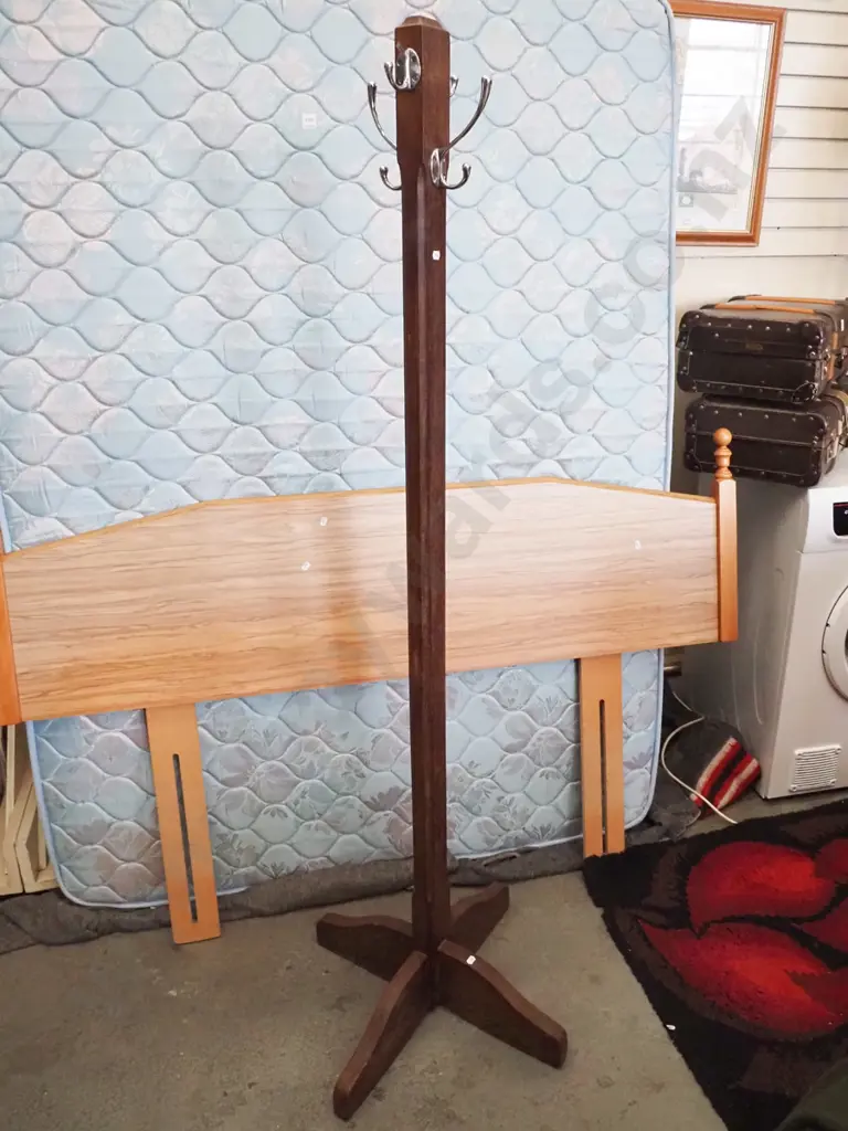 wooden coat stand Image 1++