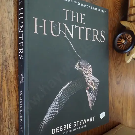 coffee table books; The Hunters, NZ Birds of Prey
