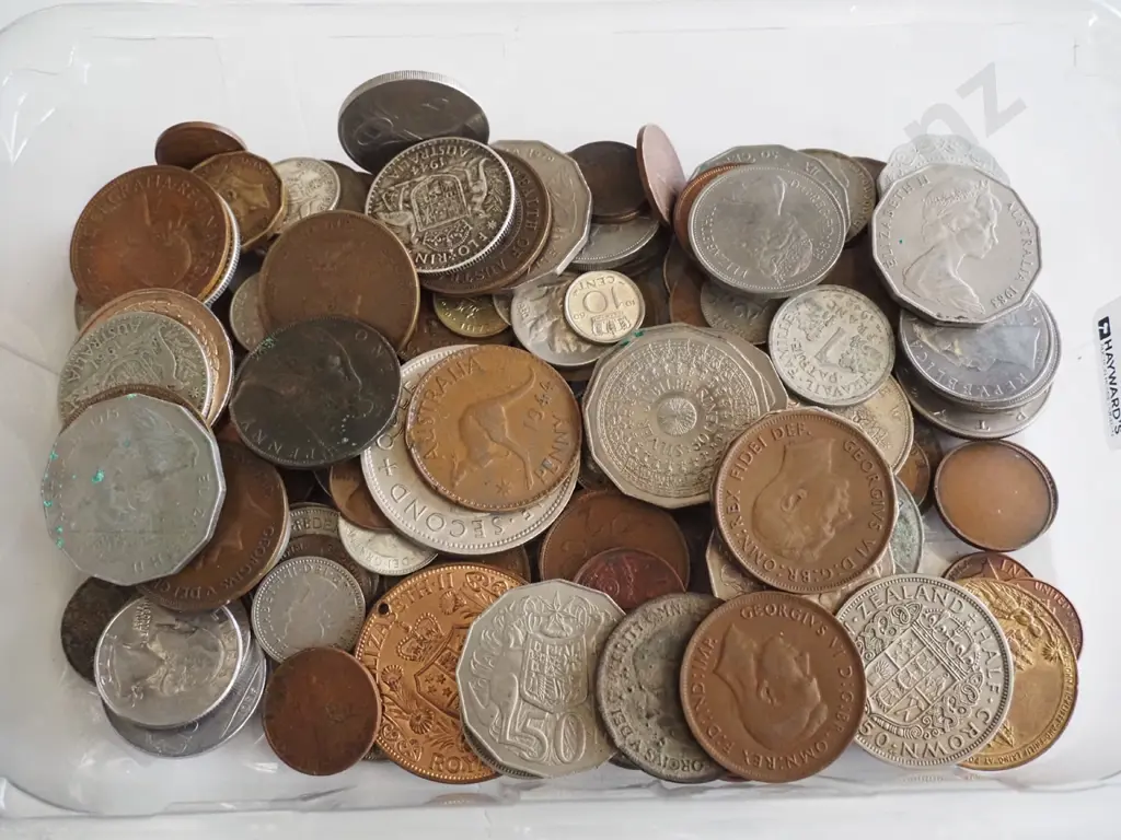 tray of coins Image 1++