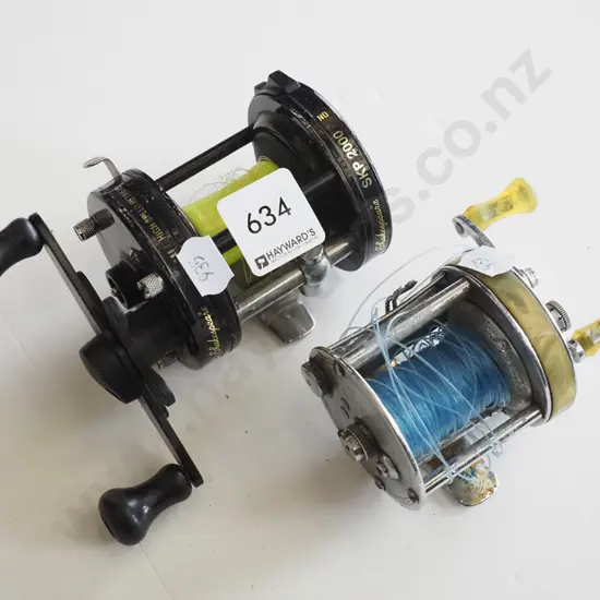 2x fishing reels