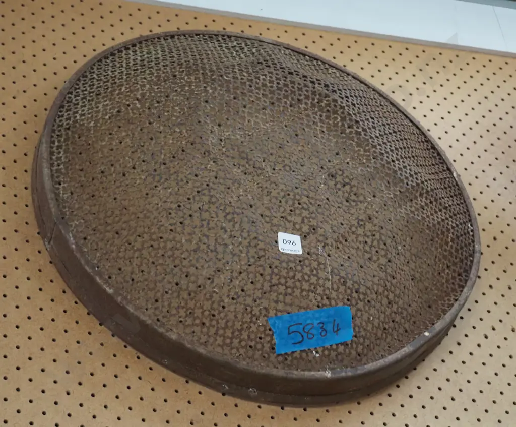 vintage metal gardener's sieve Image 1++