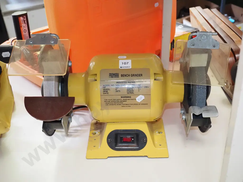 Promark bench grinder Image 1++
